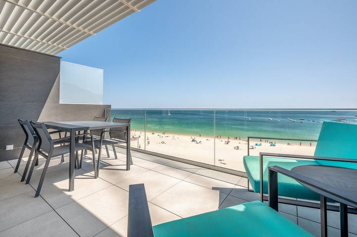 Casa vacacional para 2 personas, con balcón y piscina en Costa Azul (Portugal)