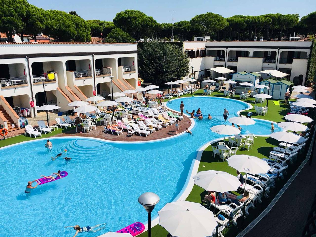 Appartement de vacances entier, Appartement de vacances avec piscine extérieure  in Lido di Spina, Province de Ferrare