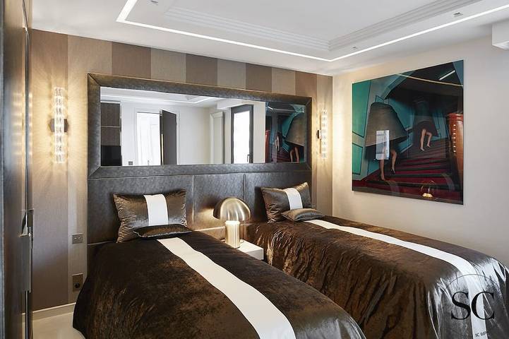 Gîte pour 8 personnes, avec balcon et jacuzzi dans Palais Des Festivals Et Des Congres - 3
