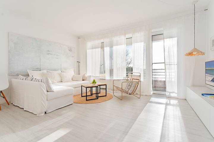 Ferienwohnung für 3 Personen, mit Balkon in Lemkenhafen - 2