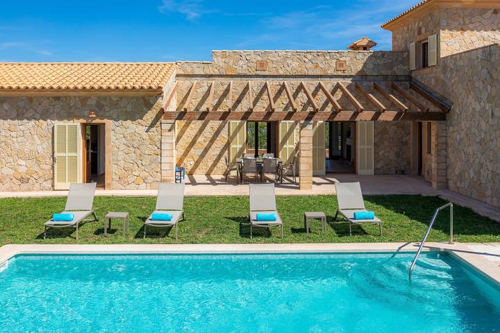 Finca für Gruppen für 4 Personen, mit Balkon und Garten in Son Servera - 3