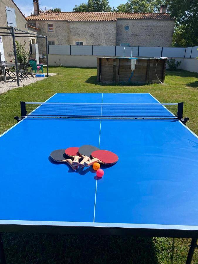 Location de vacances pour 12 personnes, avec terrasse ainsi que piscine et jardin à Genouillé - 4