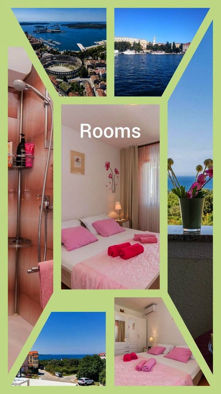 Maison d’hôte pour 2 personnes, avec jardin et vue à Pula - 4