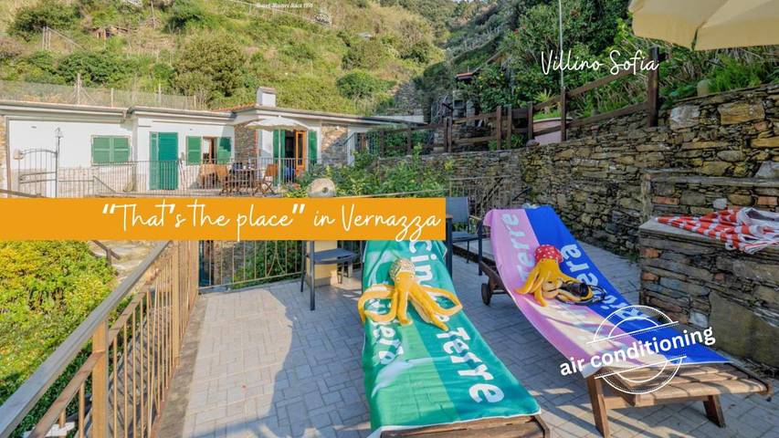 Maison d’hôte pour 2 personnes, avec vue et jardin, animaux acceptés à Vernazza - 3
