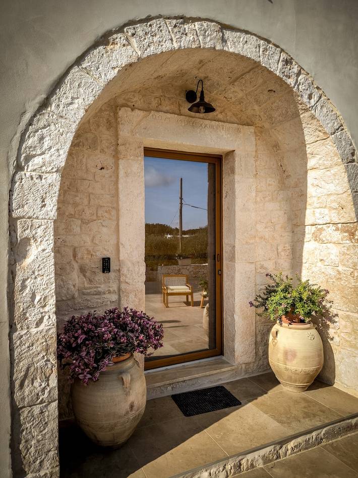 Location de vacances pour 4 personnes, avec jardin à Locorotondo