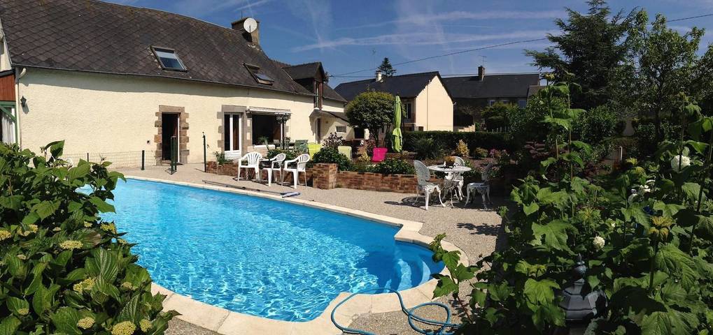 Gîte pour 9 personnes, avec balcon et jardin dans Office De Tourisme De Saint James