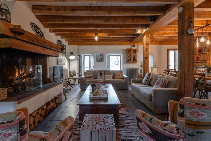 Chalet pour 14 personnes, avec terrasse et jardin, animaux acceptés dans Serre Chevalier - 2