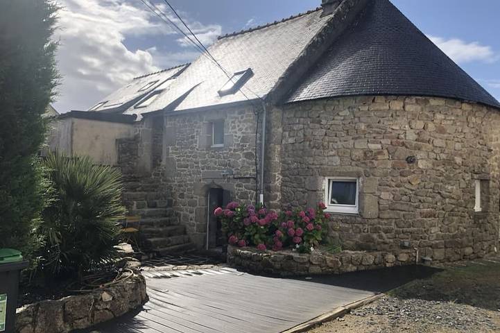 Maison de vacances pour 8 personnes, avec jardin ainsi que jacuzzi et terrasse, animaux acceptés à Larmor-Plage