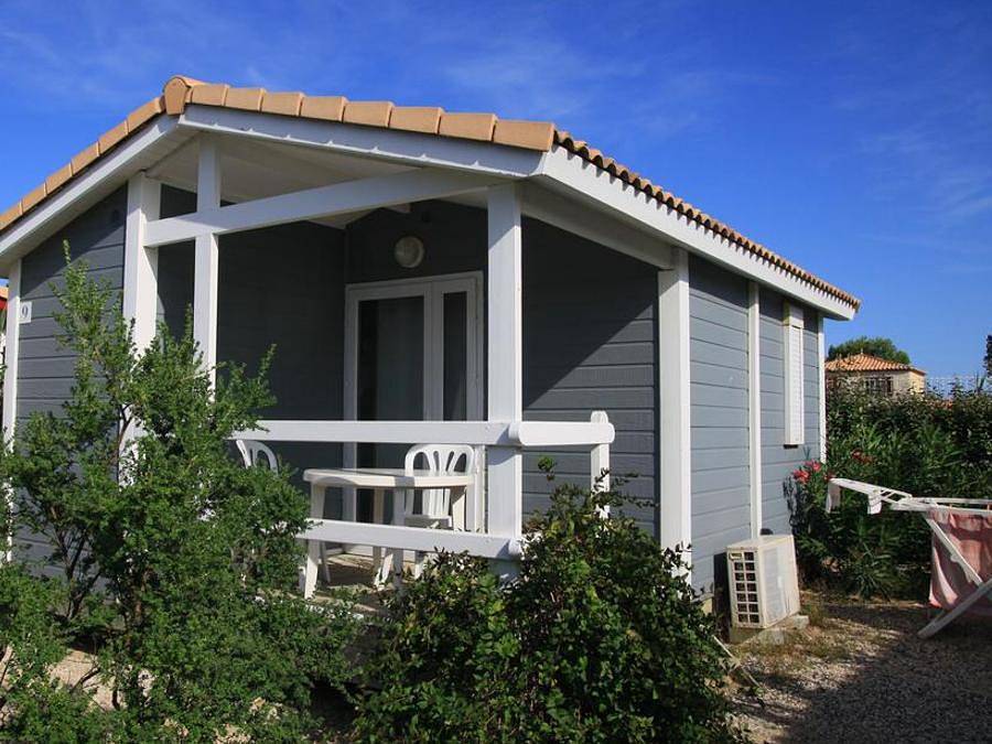 Camping Le Hameau des Cannisses  - Bungalow 2 personas - Bungalow Dúo 20m² in Gruissan (Ville), Gruissan