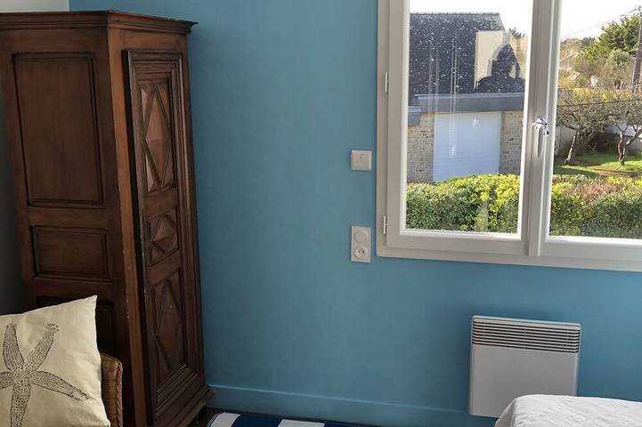 Location de vacances pour 7 personnes, avec jardin et terrasse dans Petite plage de Kervoyal - 4