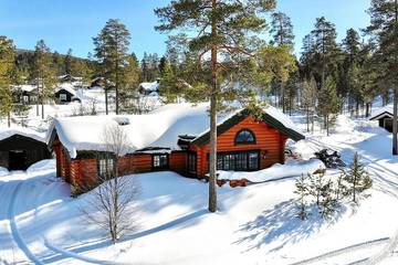 Ferienhaus für 10 Personen, mit Sauna, mit Haustier in Mittelschweden