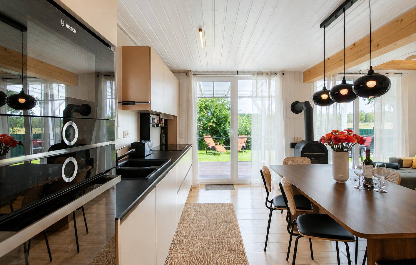 Gemütliches Appartement mit Sauna, Terrasse & Parkplatz, Nähe Trattoria in Zerpenschleuse, Wandlitz