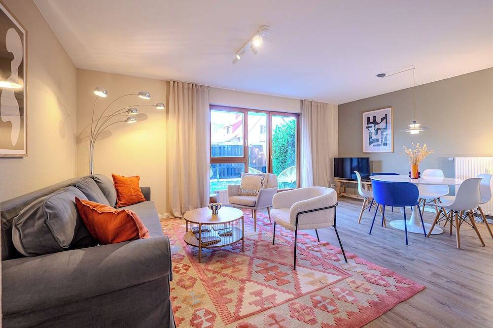 Ganze Wohnung, 3-Zi, 80m² stylische Gartenwohnung / 6 Gäste in Waldkirch, Südschwarzwald