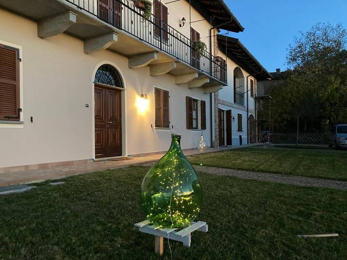 Ferienwohnung für 3 Personen, mit Garten und Ausblick