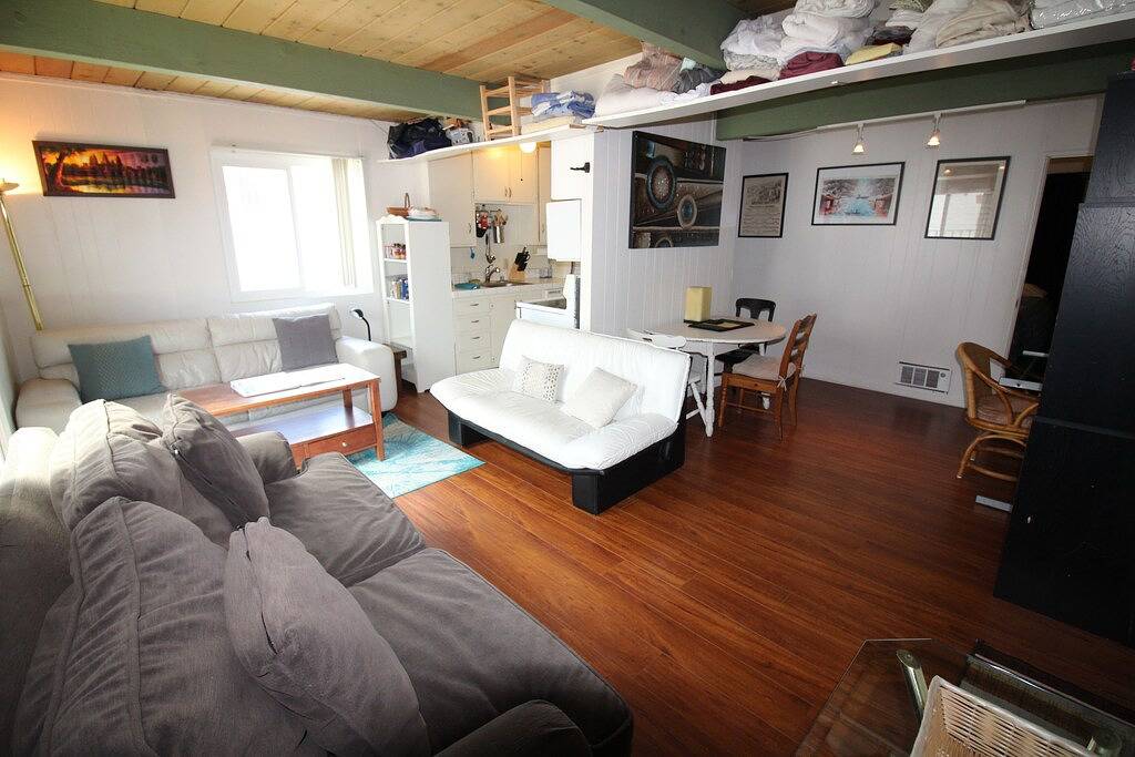 Ganze Wohnung, Pacific Beach Clean entspannende Wohnung-1Br, Schlafmöglichkeiten für 5, 1 Mi. Zum Meer / halbe Meile zur Bucht in San Diego, San Diego County