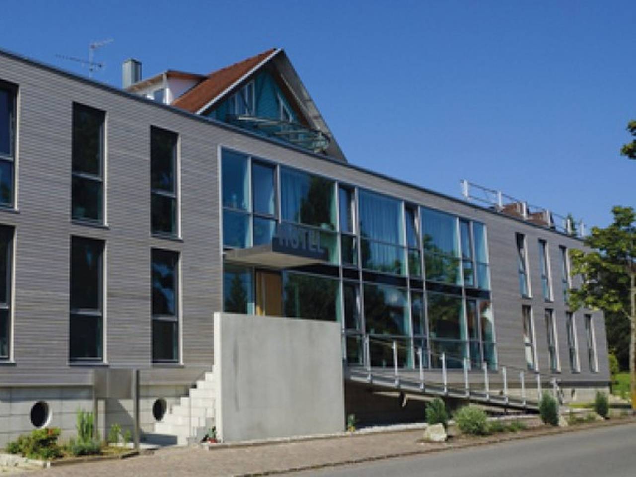 Ganze Ferienwohnung, Hotel Anker - Maisonette - Studio A, 48qm, 1 Wohn-/Schlafraum, max. 3 Personen in Bodman-Ludwigshafen, Schwäbische Alb Radweg Region