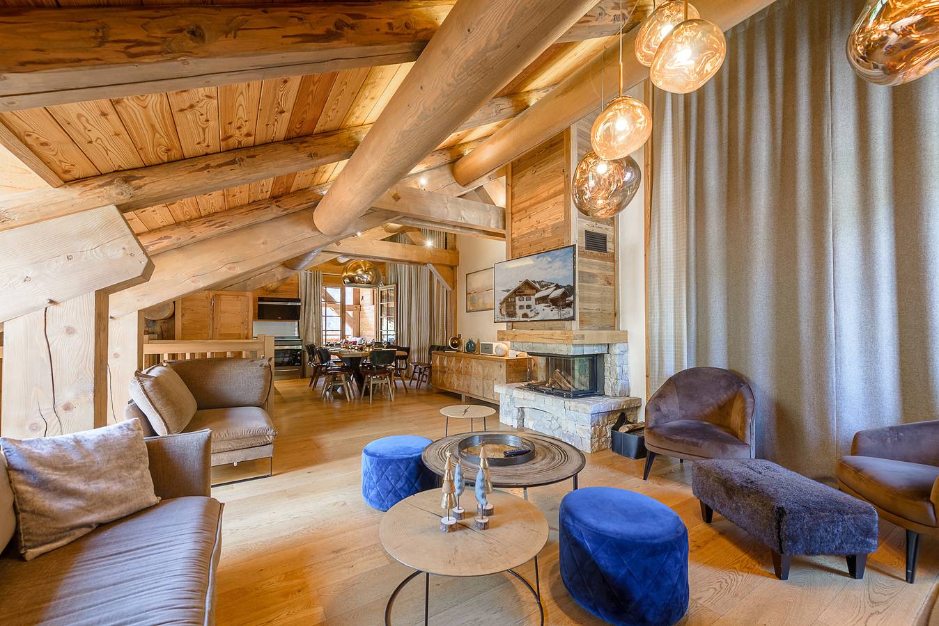 Lcz - Ski In/Out Luxueux chalet 5*, centre - 13p in La Clusaz, Annecy und Umgebung
