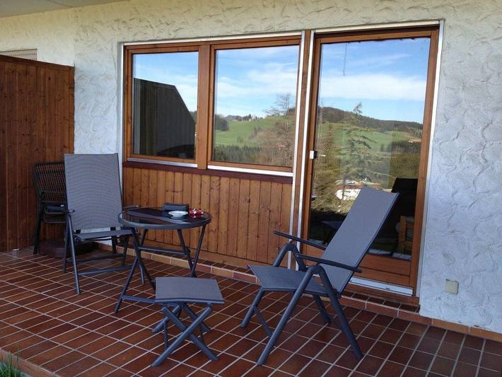 Studio für 2 Personen, mit Terrasse und Ausblick in Oberreute - 4