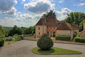 Château pour 15 personnes, avec jardin dans le Cher