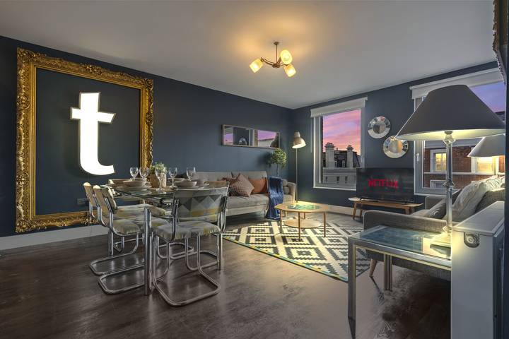 Holiday apartment for 8 people, child-friendly in Hackney