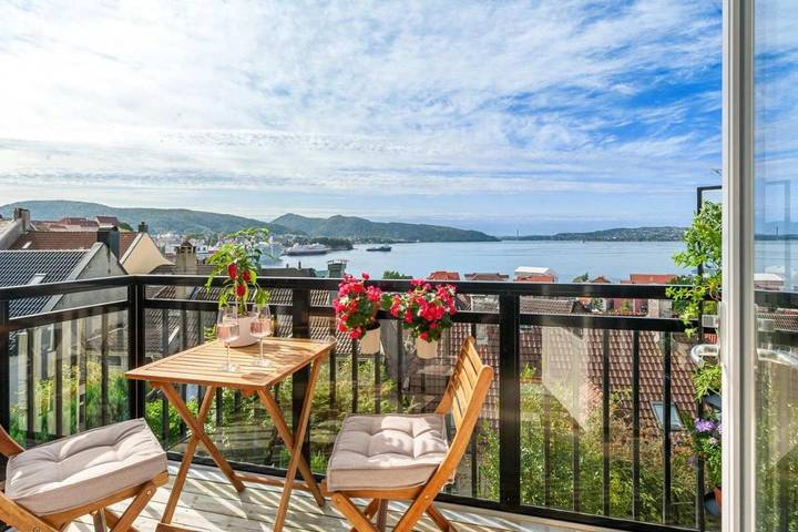 Vakantiewoning voor 2 personen, met terras in Bergen