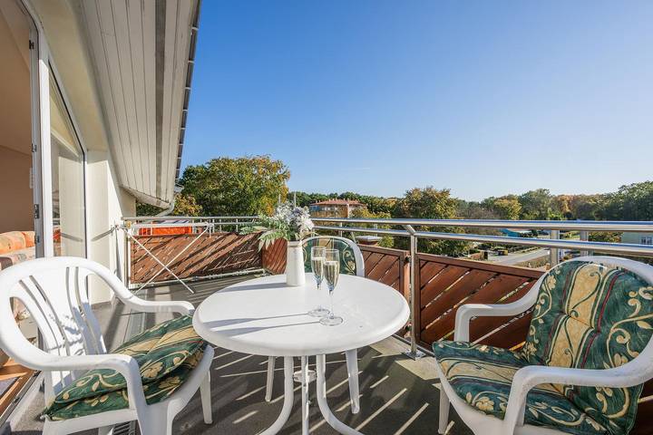 Ferienwohnung für 2 Personen, mit Balkon in Zempin - 4