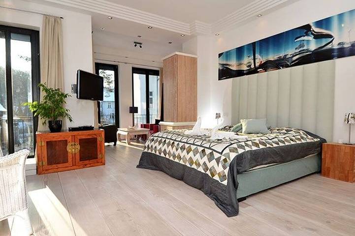Ferienhaus für 6 Personen, mit Balkon und Garten sowie Pool und Sauna in Binz - 2