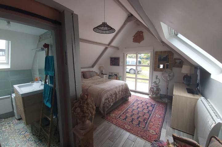 Location de vacances pour 4 personnes, avec terrasse et jardin à Quéven - 2