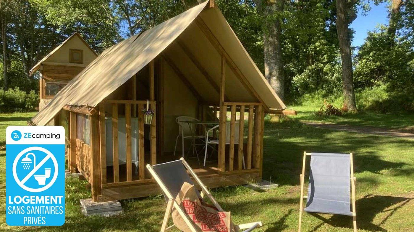 Zecamping 2 étoiles pataugeoire piscine chalet 6m2 2 pers in Fenouillet, Parc naturel régional Corbières-Fenouillèdes