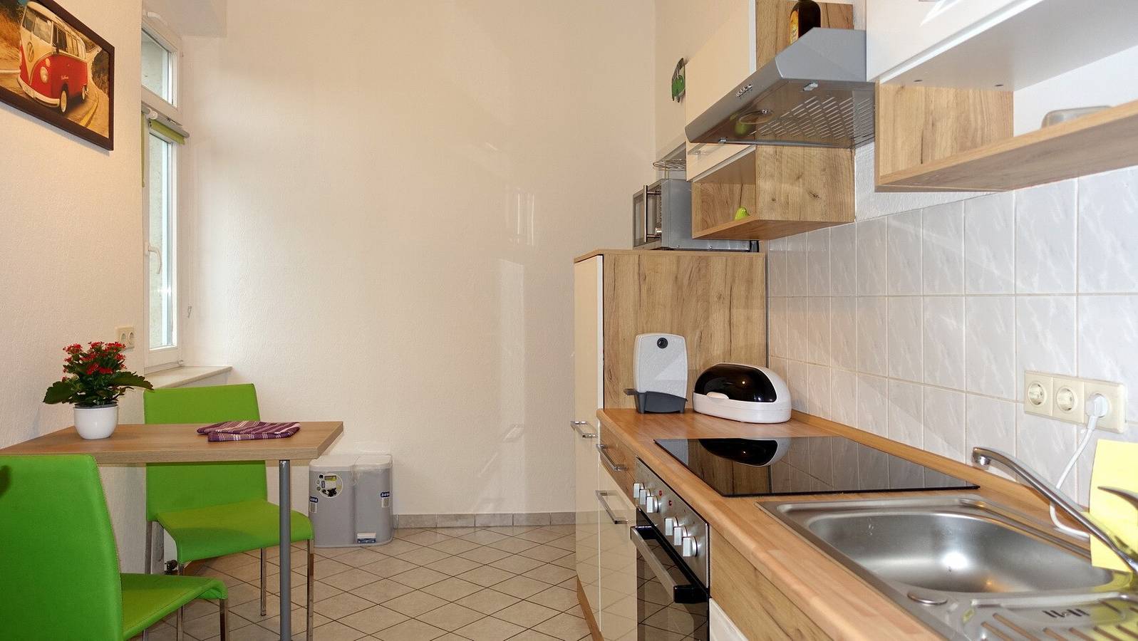 Entire apartment, Apartment 'Schöne 2 Raumwng' with Balcony and Wi-Fi in Dohna, Eastern Ore Mountains