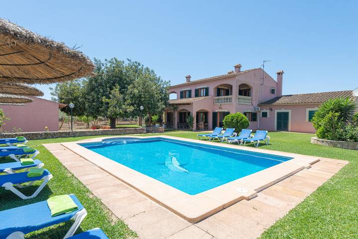 Villa für 10 Personen, mit Terrasse in Llucmajor