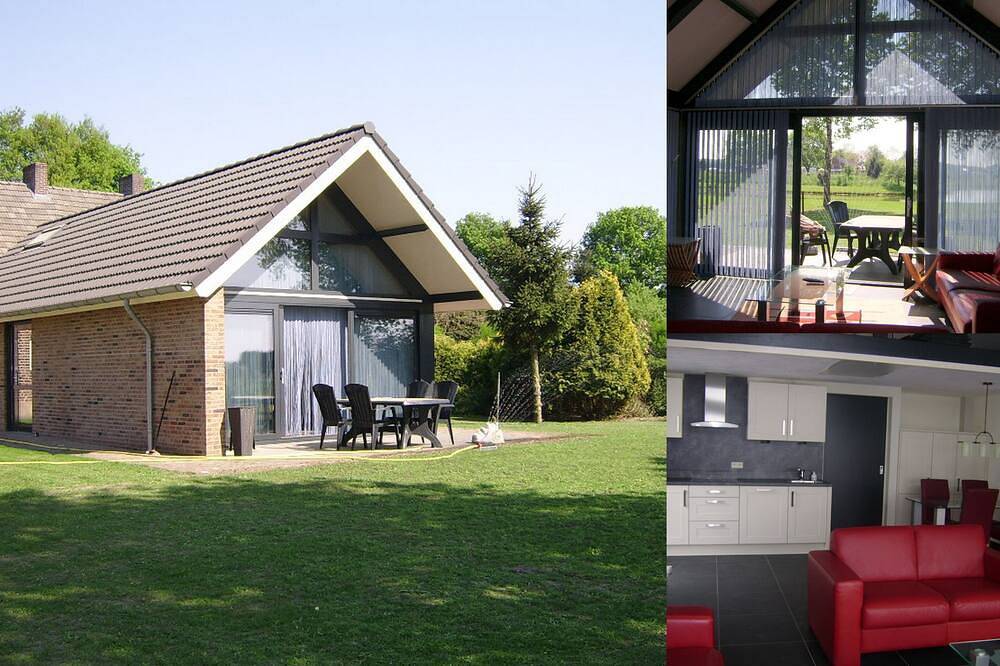 Modernes Ferienhaus mit Sauna/Whirlpool (kostenpflichtig) in Nationalpark De Maasduinen