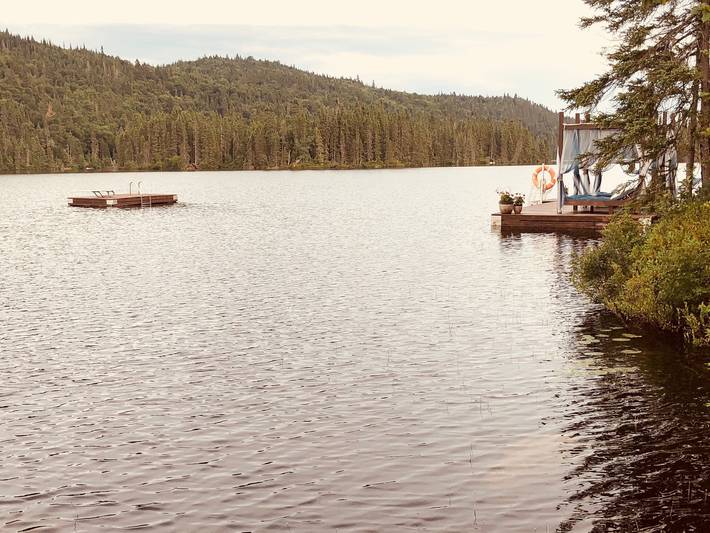 Appartement de vacances pour 6 personnes, avec jardin ainsi que vue et vue sur le lac - 1