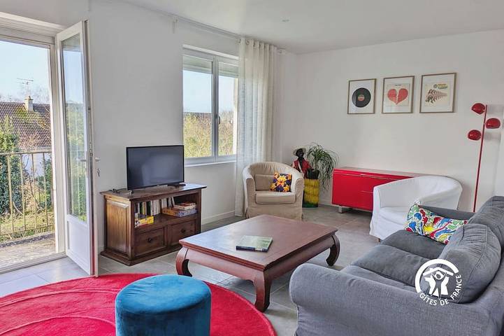 Gîte pour 5 personnes, avec jardin