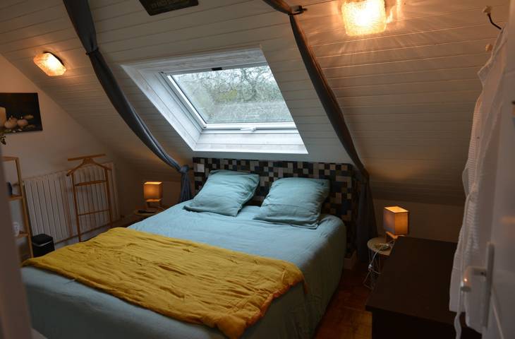 Chambre d’hôte pour 2 personnes, avec jardin