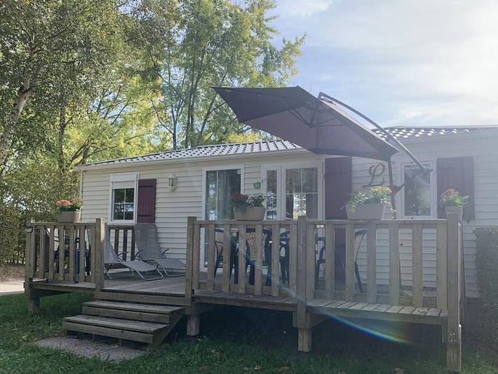 Sunêlia Camping les Nids du Lac - Mobilheim 4 personen - Mh2 Vip Sumba 32 m² in Sanchey, Épinal und Umgebung