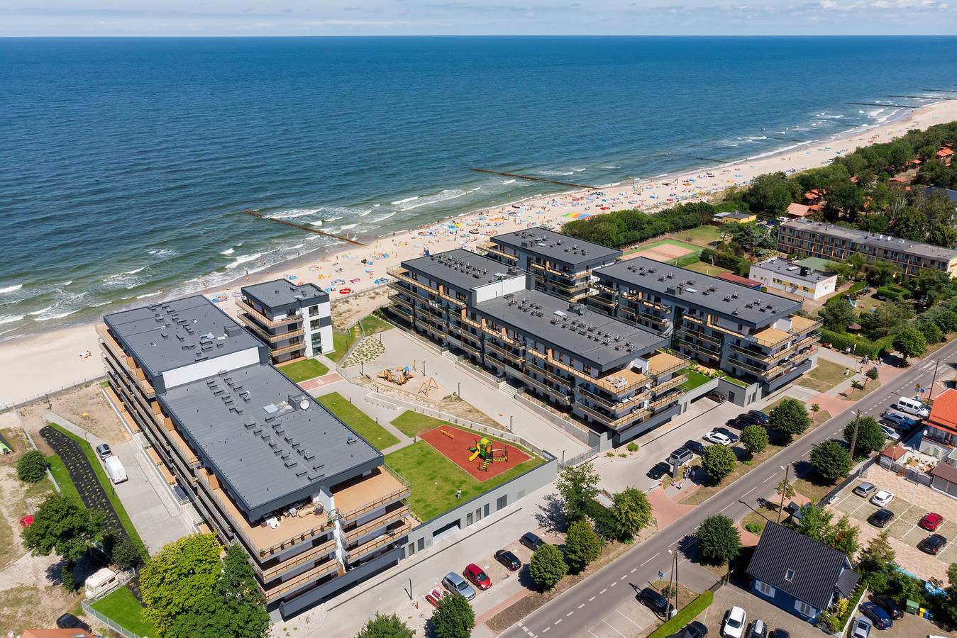 Appartement entier, Elegant Apartment | Sea View, Parking, By the Beach in Dziwnów, Wolin (île)