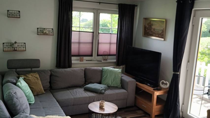 Ferienwohnung für 5 Personen, mit Terrasse und Garten, mit Haustier in Scheggerott