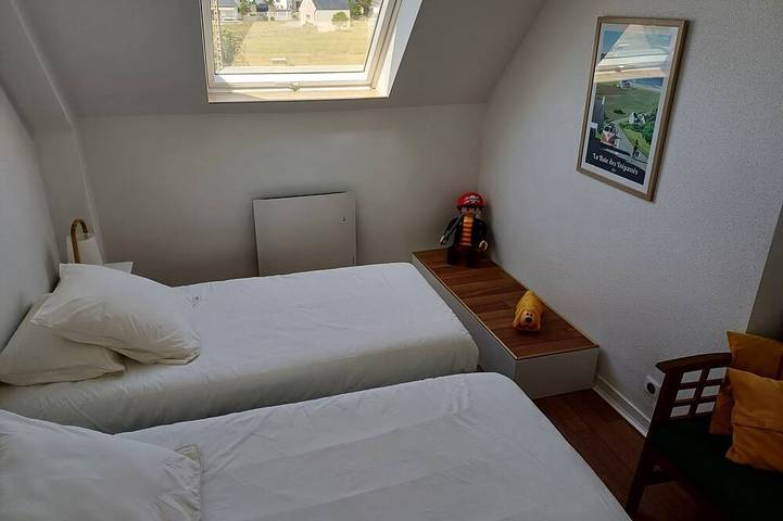 Gîte pour 4 personnes, avec terrasse et jardin, animaux acceptés dans Plage Tres-Cadec - 4