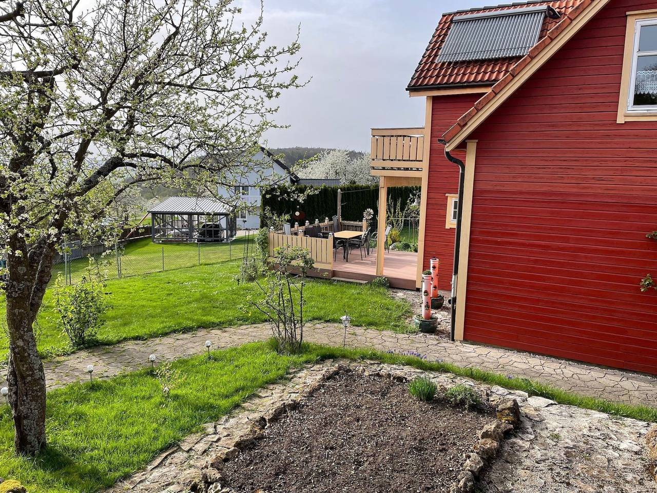 Holzferienhaus Funk - Holzferienhaus Funk in Gößweinstein, Fränkische Schweiz