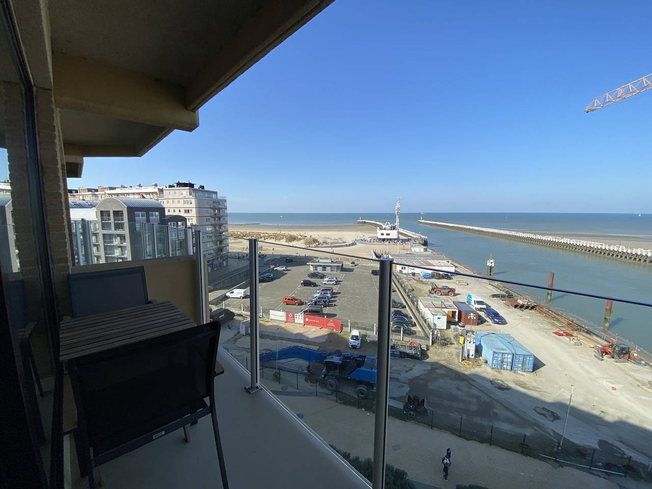 Ganze Wohnung, Apartment in Nieuwpoort mit Meerblick in Nieuwpoort, Belgische Küste