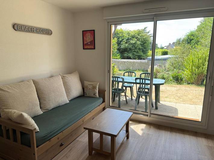 Appartement de vacances pour 4 personnes, avec Balcon et Terrasse ainsi que Jardin et Piscine