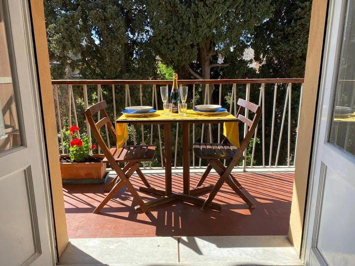 Appartamento per 4 persone, con Balcone e Panorama in Albaro