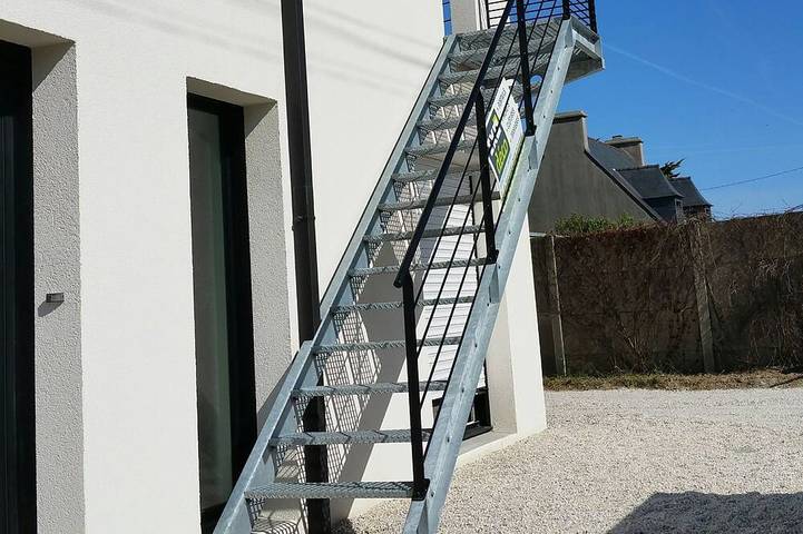 Maison de vacances pour 4 personnes, avec terrasse ainsi que jacuzzi et jardin à Plouescat