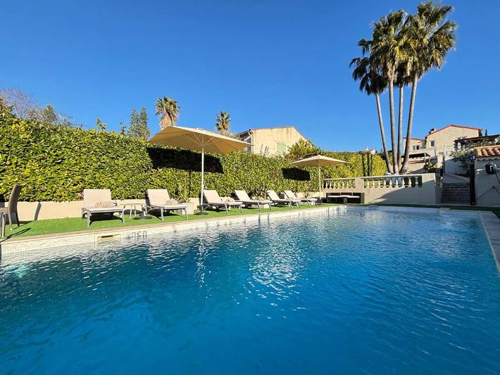 Hôtel pour 4 personnes, avec piscine ainsi que jacuzzi et jardin à La Colle-sur-Loup - 3