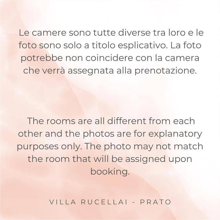Villa Rucellai in Prato, Provincia di Prato