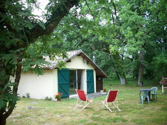 Maison de vacances pour 3 personnes, avec jardin