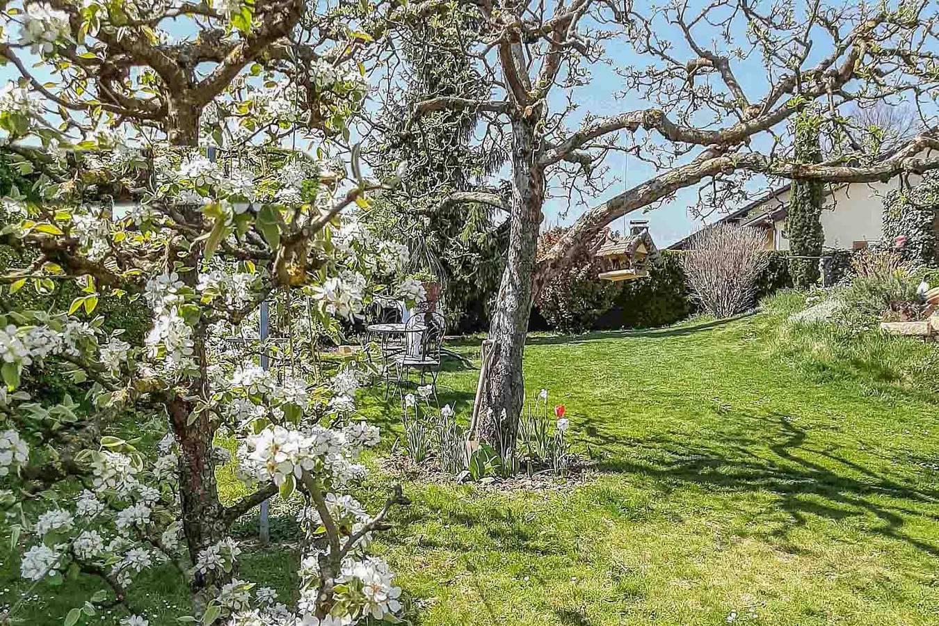 Ferienwohnung am Hasenweg - Ferienwohnung Edelweiß mit Garten in Ruhstorf an der Rott, Ostbayern