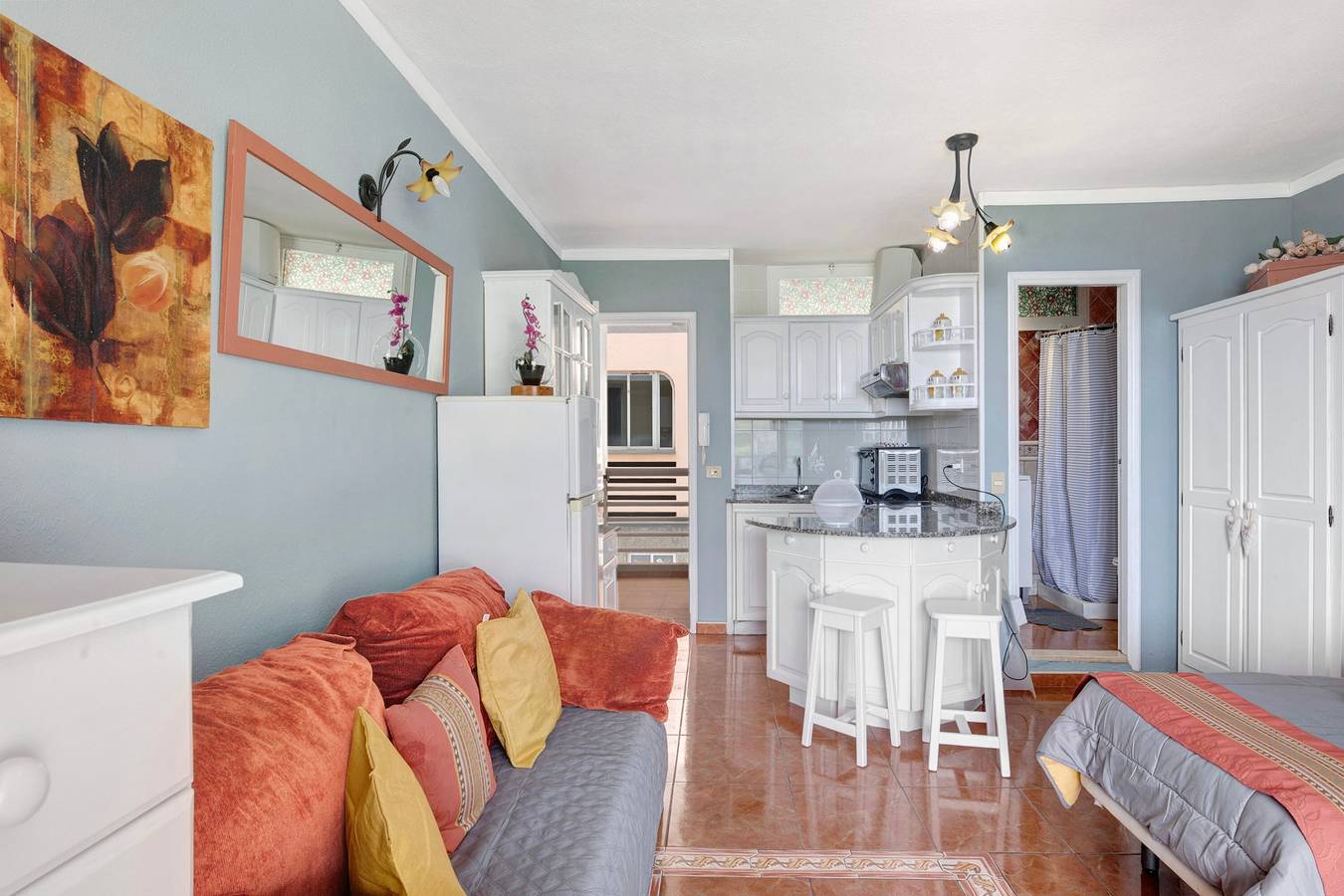 Apartamento entero, Apartamento 'Sol Y Playa' con terraza privada, Wi-Fi y aire acondicionado in Puerto Naos, Los Llanos de Aridane