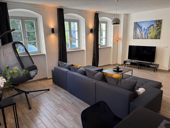 Ferienwohnung für 5 Personen, mit Ausblick in Festung Königstein - 4